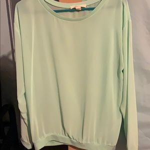 Aquamarine blouse